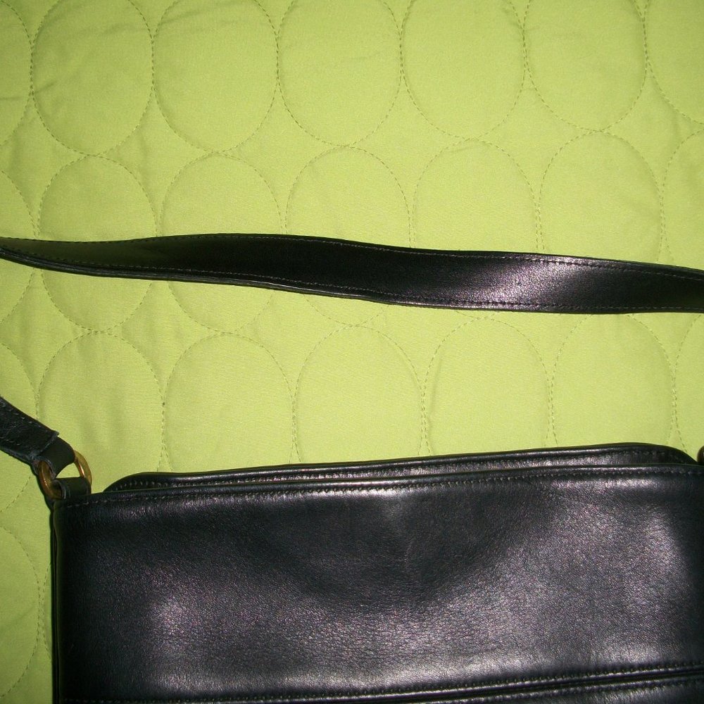 Coach Vintage Dark Blue Tribeca Shopper /Crossbody Bag - Picture 15 of 15